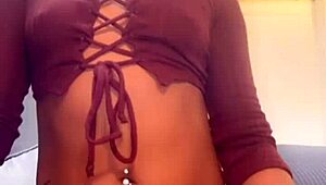 Bold Tease Of Hairy Pussy And Asshole