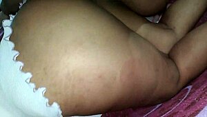 homemade video of a horny brunette sleeping soundly