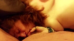 You ready for this pregnant threesome blowjob?