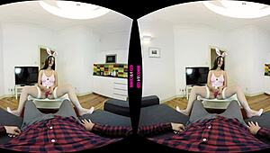 Rabbit fuck in that bunny costume!