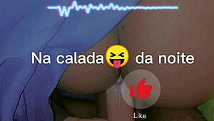 homemade video of a horny brunette sleeping soundly