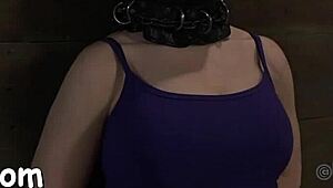 Sadomasochism Whipping Clips with Hardcore Bent Over Action