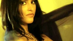 She dances for pleasure in teasing striptease