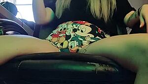 stepsister lights up a cigarette in a casual old-school vibe