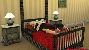 Bulma And Number 17 Ask Jiraiya How To Dance