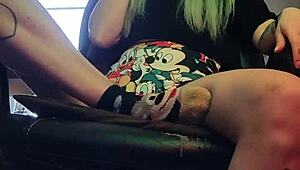 stepsister lights up a cigarette in a casual old-school vibe