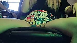 stepsister lights up a cigarette in a casual old-school vibe