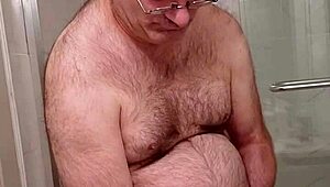 Nude Martin Lavallee Engages in Private Self-Pleasure Session