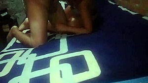 Amateur 18-year-old begs for slow anal sex