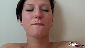 povbitch emilya argan bangs stranger on camera for first time and gets creampied