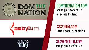 Is this teen submissive bent over for your anal domination?