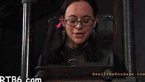 rough bondage blowjob turns into hardcore fucking