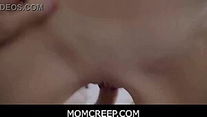 Momcreep - Brunette Latina Stepmother Handles Stepson's Needs with Care - Vera King