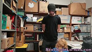 Did You See This Busty Amateur Getting Caught And Taking That Cum?