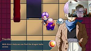 Master Roshi's treachery in the Kame Paradise 2 manga