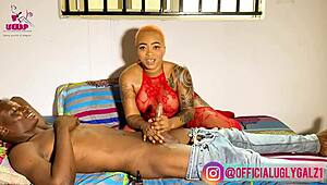 uglygalz goddess shines in homemade clip