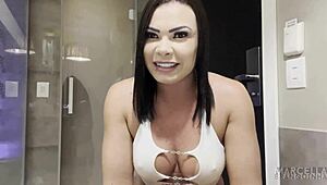 Big Bambu Fucks Asian Babe Hard In Bent Over Doggystyle, Deepthroat Sucking And Assfucking Cumshot