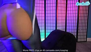 Watch Kelsi Monroe Cosplay as Gwen Stacy Explode in Intense Webcam Orgasm!