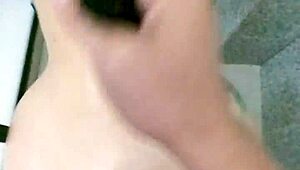 She Makes Him Cum Fast In The Bathroom