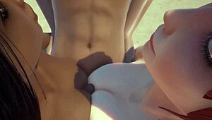 Wl013 - Serenia Maya Max Threesome Sparks Wild Action