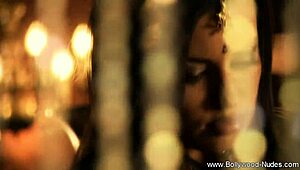 Hey, wanna see this Indian brunette belly dancer strip for me?