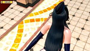 Hentai 3D Hotel Receptionist Gets Fucked Doggy by Big Guy at Lobby and Creampied