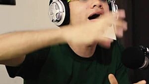 Thirsty succubus devours semen intensely