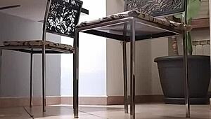 Blowing my alpha while he relaxes with a cigar, part 2.