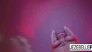 Wow, Jezebelle Bond's slimy spit fetish!