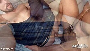 Gay men in jacuzzi sauna engage in bareback fucking with monster cocks and cumshots