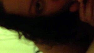 anna maria, mature latina, gives retro blowjob to her husband years ago