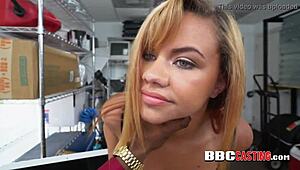 Hot Slut Gags On Director's Bbc Before Being Drilled Hard And Deep