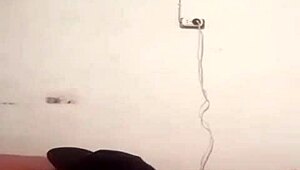 Hidden camera catches ex masturbating ass