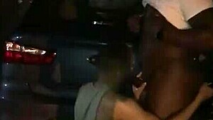 hey, wanna see gay guys banging in public at night?