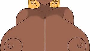 nsfw speed painting of big tits in anime style