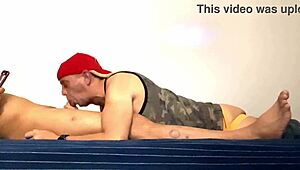 i swallow several gay loads deepthroat style