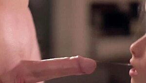 Classy Blonde Performs Elegant Blowjob Leading To Cumshot