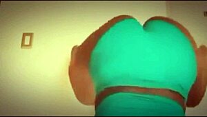 i ripped her clothes off to see that juicy big ass striptease