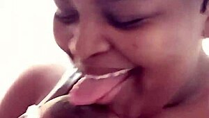 Sexy Wife Kay Shows Big Tits for Cumshot Close-Up!