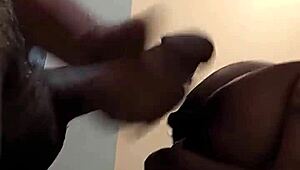 Sexy Wife Kay Shows Big Tits for Cumshot Close-Up!