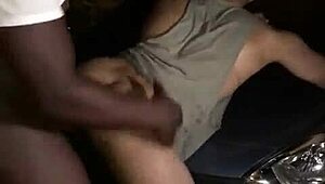 Horny gay guys get wild in public with anal sex