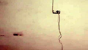 Hidden camera catches ex masturbating ass