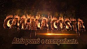 Tattooed Blonde Milf Showers with Installer