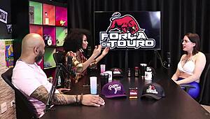 Melissa Leal's Pandemic Journey In Sheer Red Lingerie