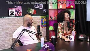 Melissa Leal's Pandemic Journey In Sheer Red Lingerie