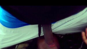 allen and ebony partner in homemade blowjob. pov view of big black cock sucking.