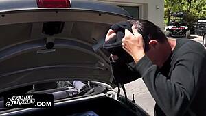 Perv Stepdad Fucks Sexy Stepdaughter Hard!