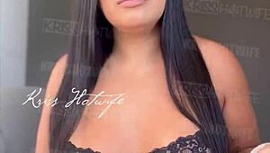 Brunette Kriss Hotwife Explores Outdoor Public Adventures