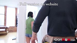 Wielkocycka MILF ostro wyruchana przez swojego chłopczyka!