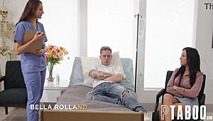 Jennifer White and Bella Rolland dispel anal sex misconceptions with Joshua Lewis in hardcore pov scene